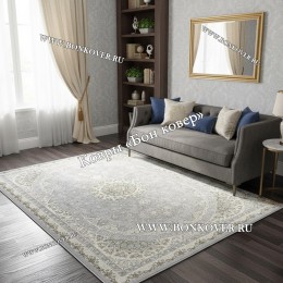 Турецкий Ковер Для Гостиной Арт 130 Серый