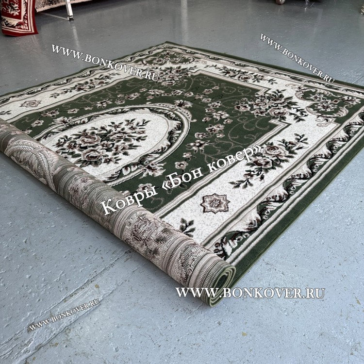 Ковер Лайт Карпет New 4 Дизайн 02 Зеленый